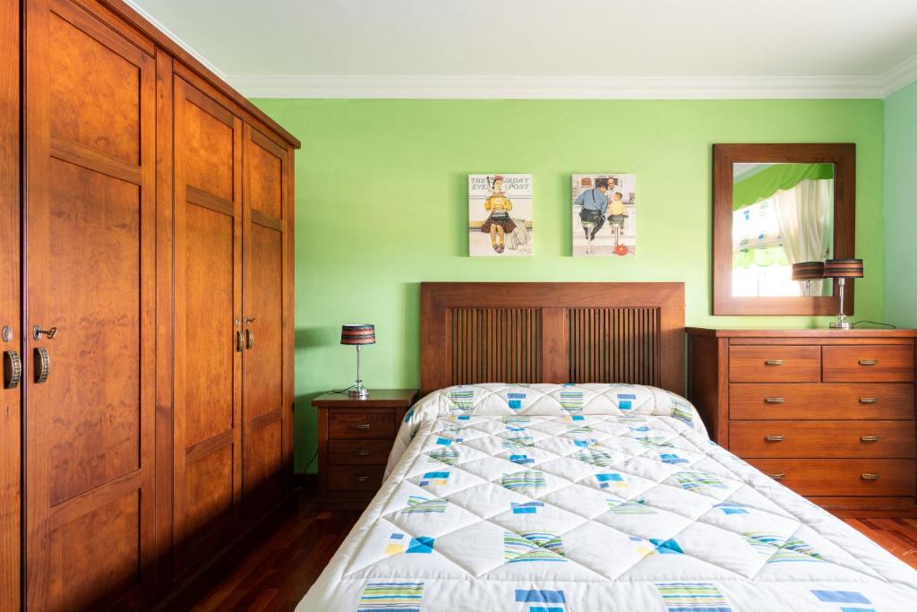 Posteľ alebo postele v izbe v ubytovaní Home2Book Luxury El Helecho del Teide, Private Pool
