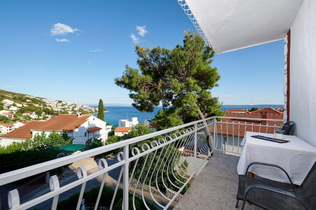 Balkón nebo terasa v ubytování Apartments Lucija