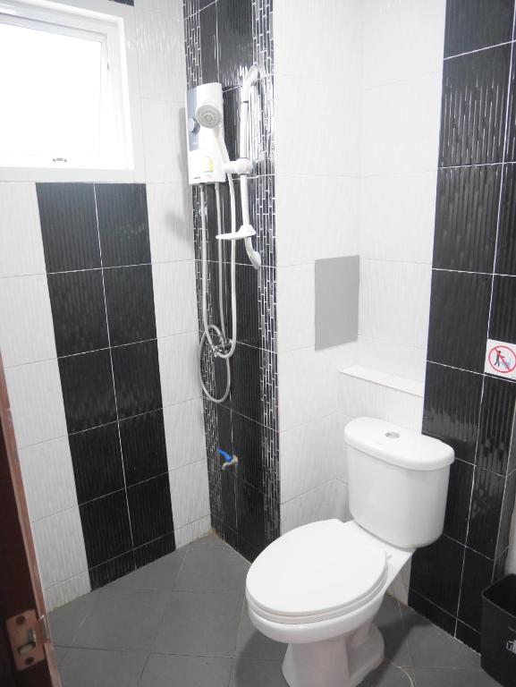 Koupelna v ubytování Nasa Hotel