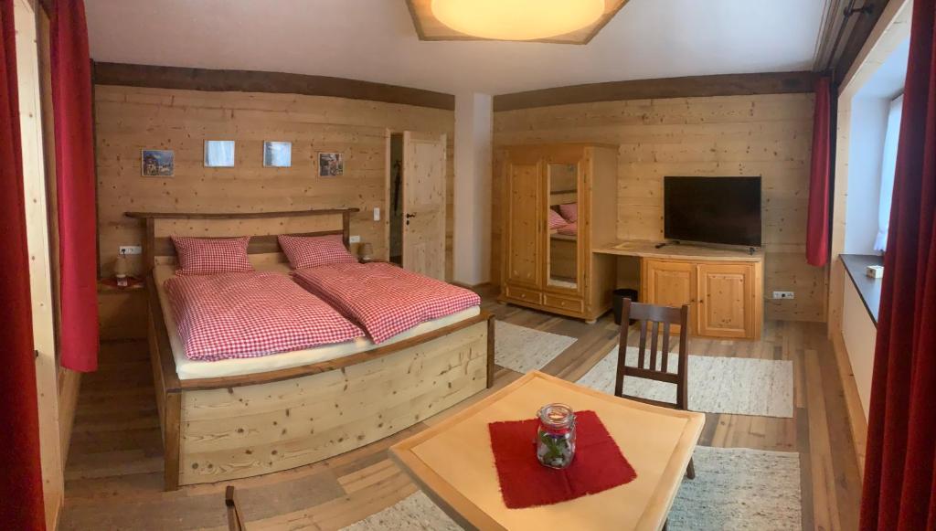 Postel nebo postele na pokoji v ubytování Hotel Seidl