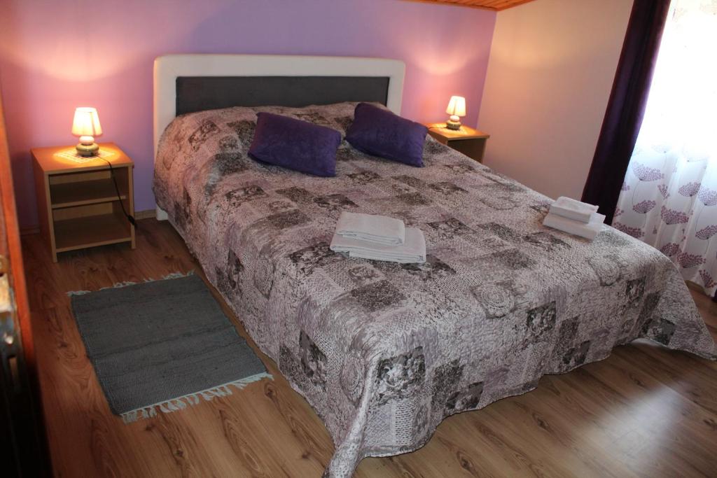 Postel nebo postele na pokoji v ubytování Apartment Nikolena