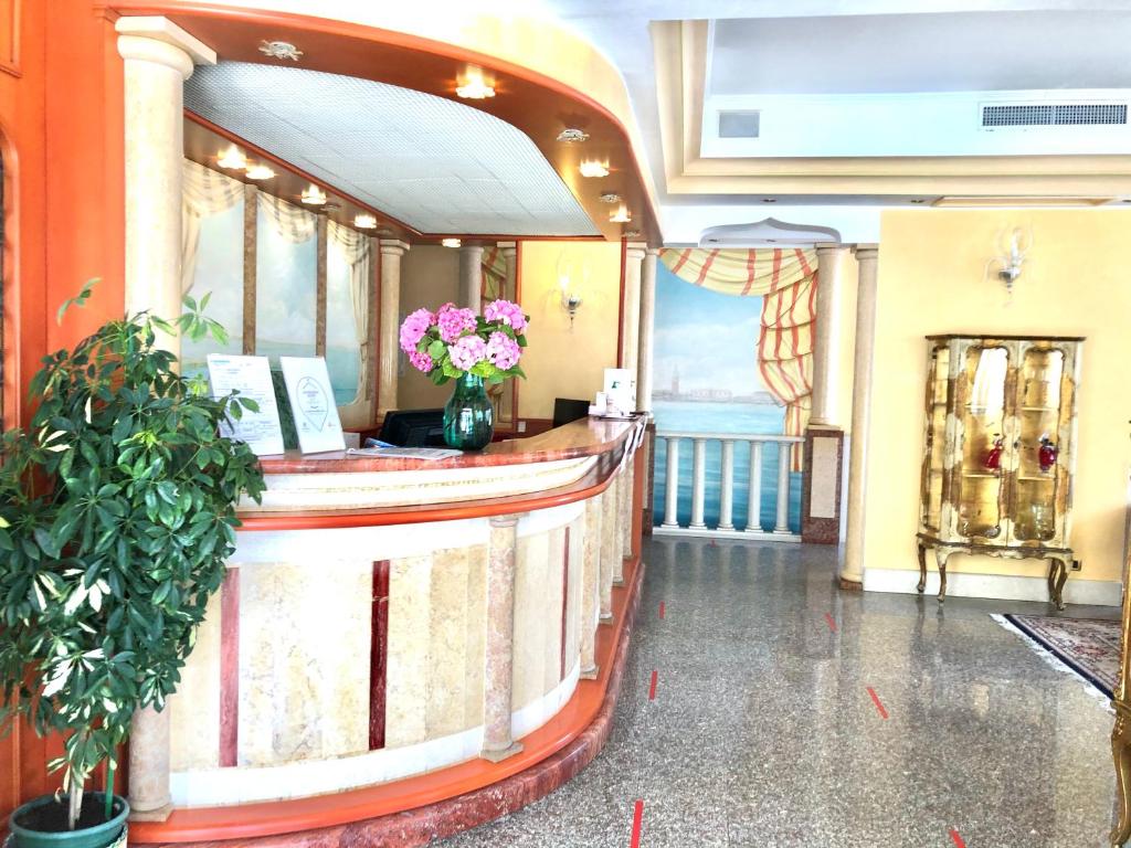 Vstupní hala nebo recepce v ubytování Hotel Margherita