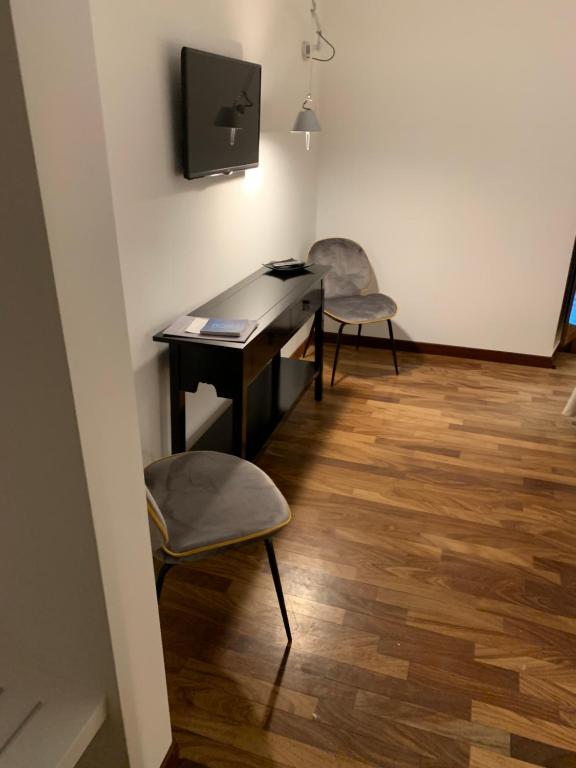 TV a/nebo společenská místnost v ubytování Hotel Paradiso Portov enere