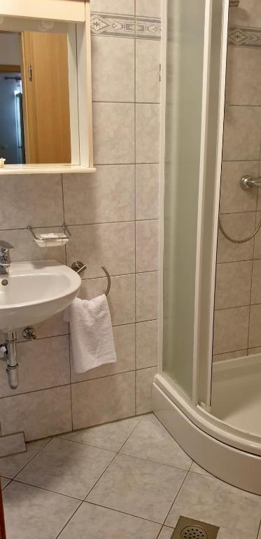 Kúpeľňa v ubytovaní Vila Jela