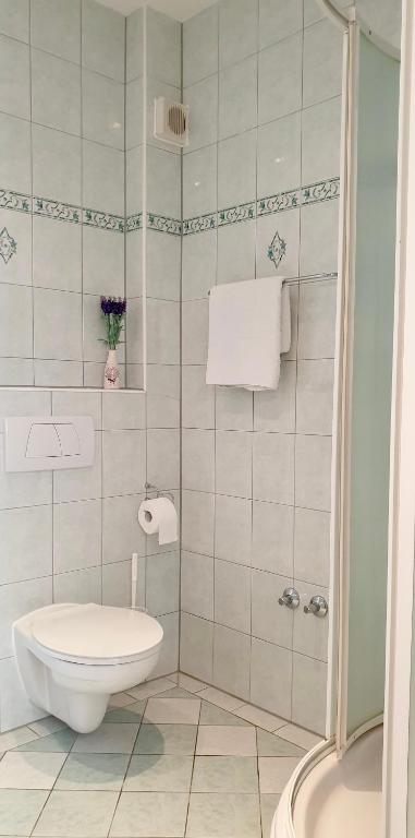 Kúpeľňa v ubytovaní Vila Jela