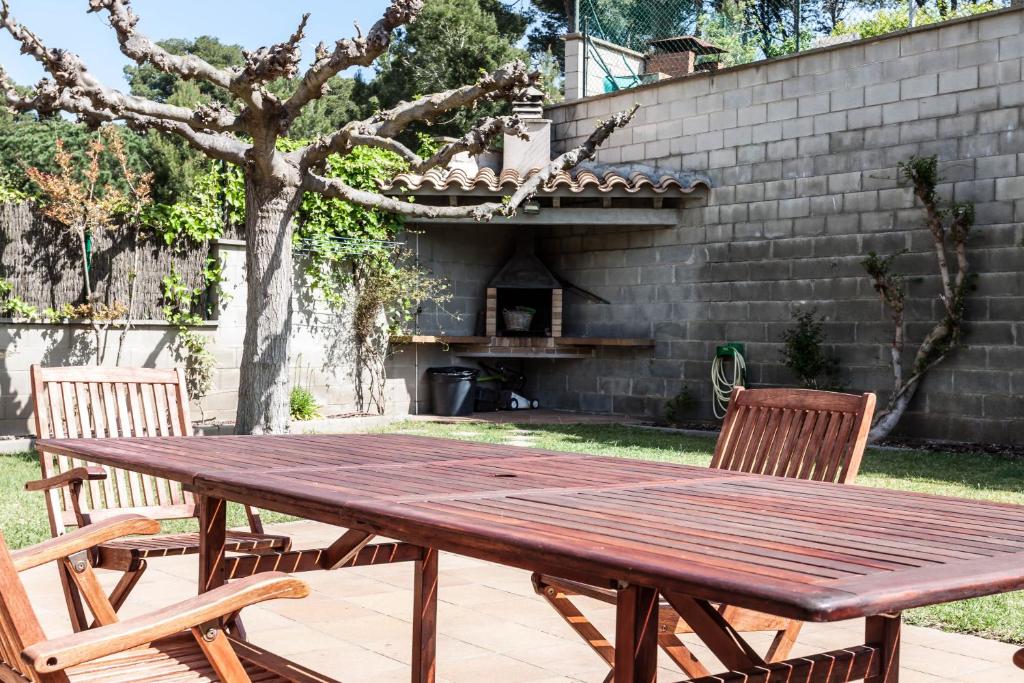 Vonkajšia záhrada v ubytovaní CASA CON JARDIN-WIFI FREE