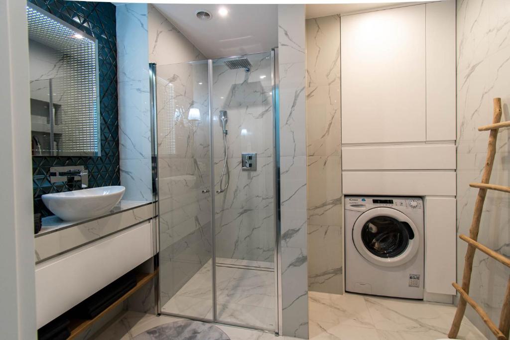 Kúpeľňa v ubytovaní Glam Apartment