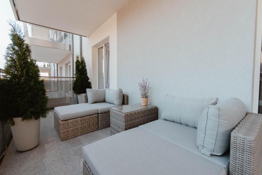 Posedenie v ubytovaní Glam Apartment