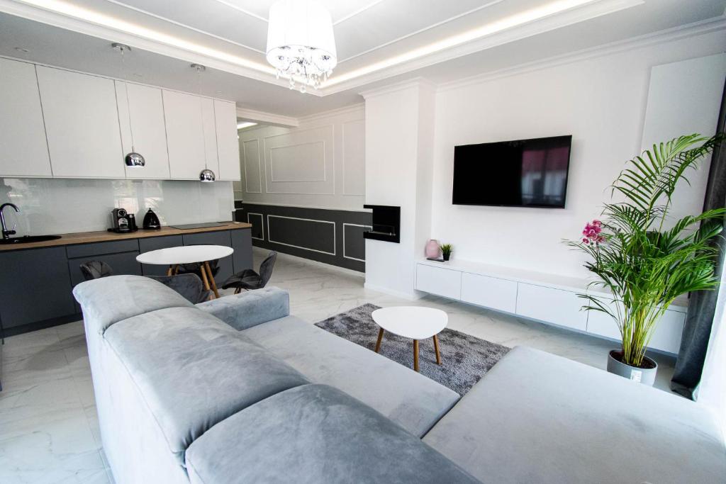 Kuchyňa alebo kuchynka v ubytovaní Glam Apartment