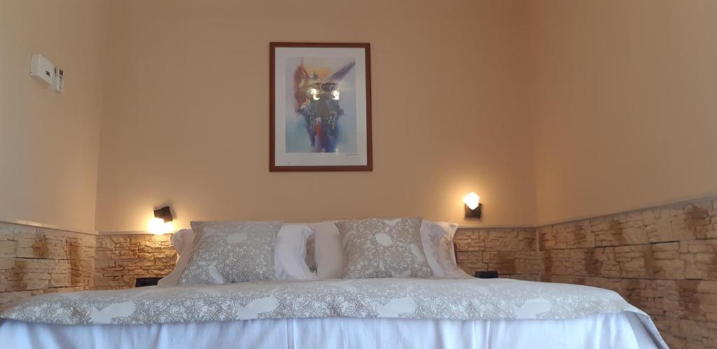 Postel nebo postele na pokoji v ubytování Dalmacija