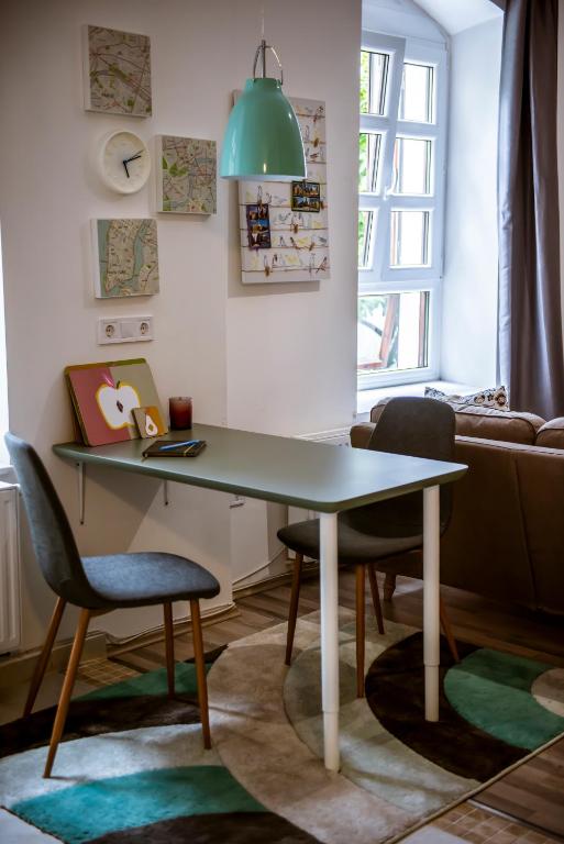 Posezení v ubytování Bingo Apartman