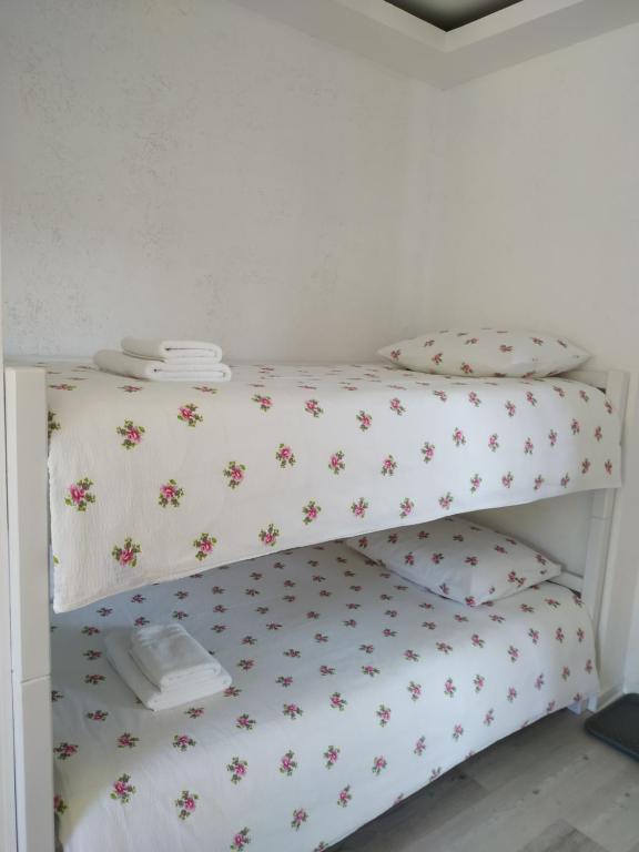 Postel nebo postele na pokoji v ubytování Bed and Breakfast Am Knittenberg