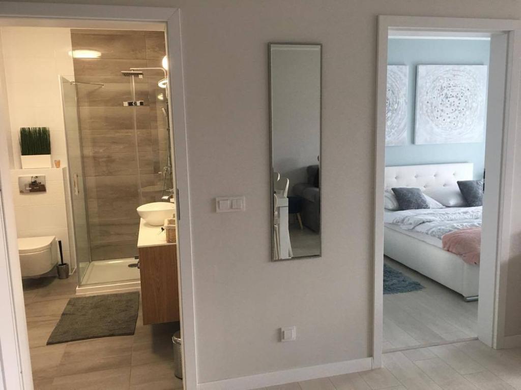 Kúpeľňa v ubytovaní Studio 33 z Ogrodem
