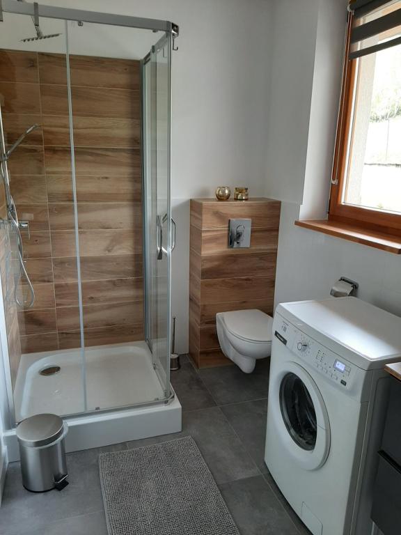 Kúpeľňa v ubytovaní Apartament Gaia