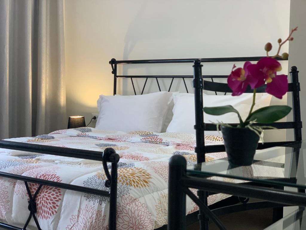 Łóżko lub łóżka w pokoju w obiekcie Apartment Marla