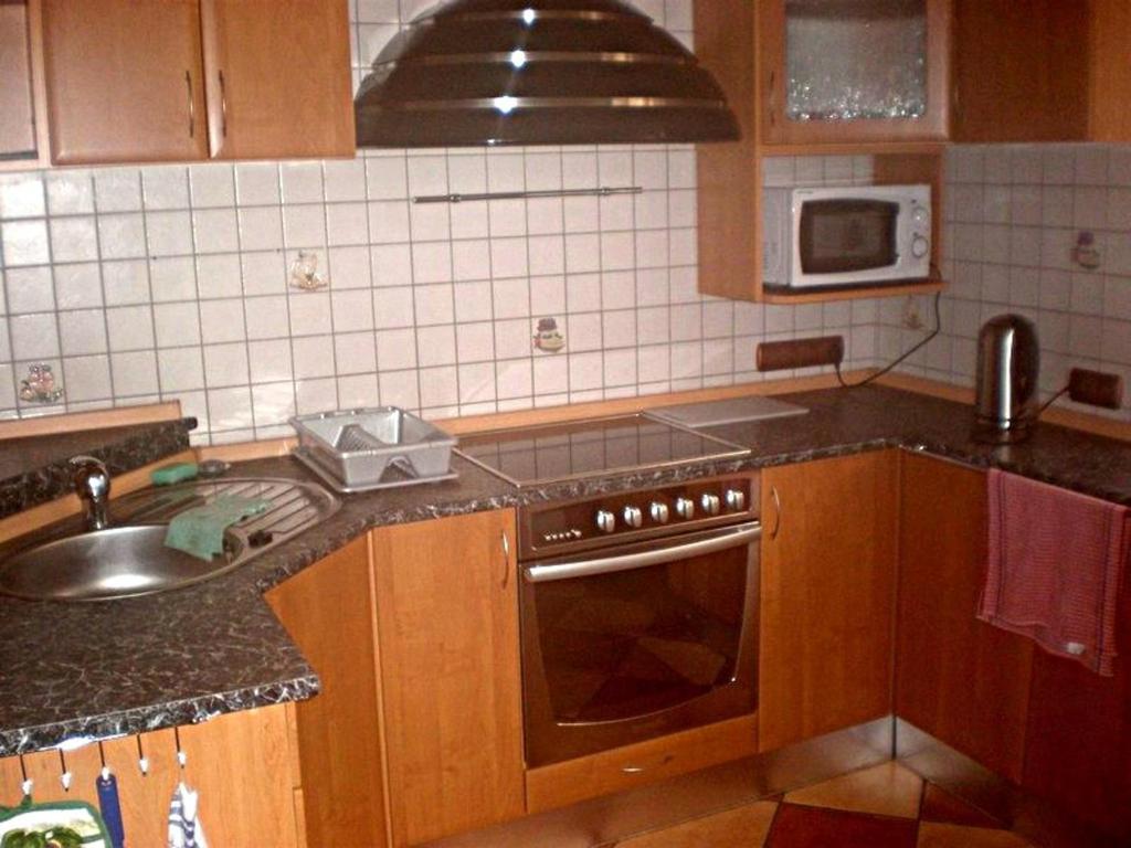 Kuchnia lub aneks kuchenny w obiekcie Penzion "Apartmány U Semušky"