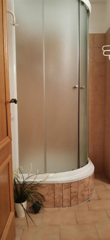 Koupelna v ubytování hotel ZLATÝ POTOK
