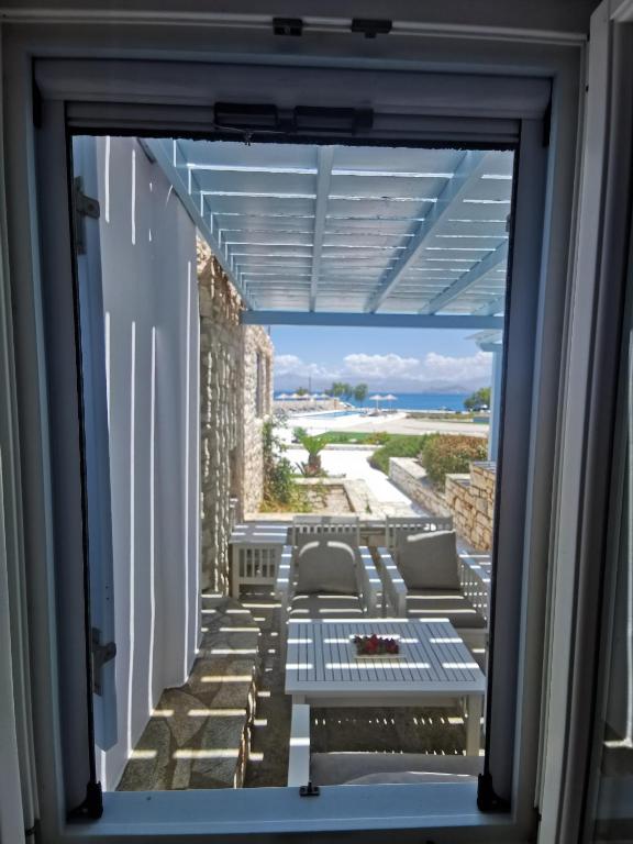 Balkón nebo terasa v ubytování Ambelas Mare Apartments