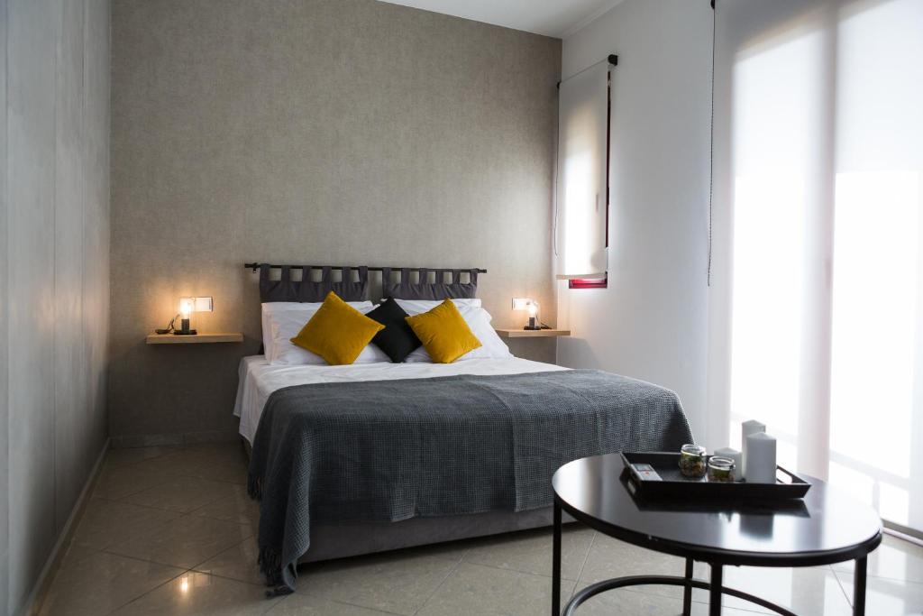 Posteľ alebo postele v izbe v ubytovaní New Gate City Break Suite