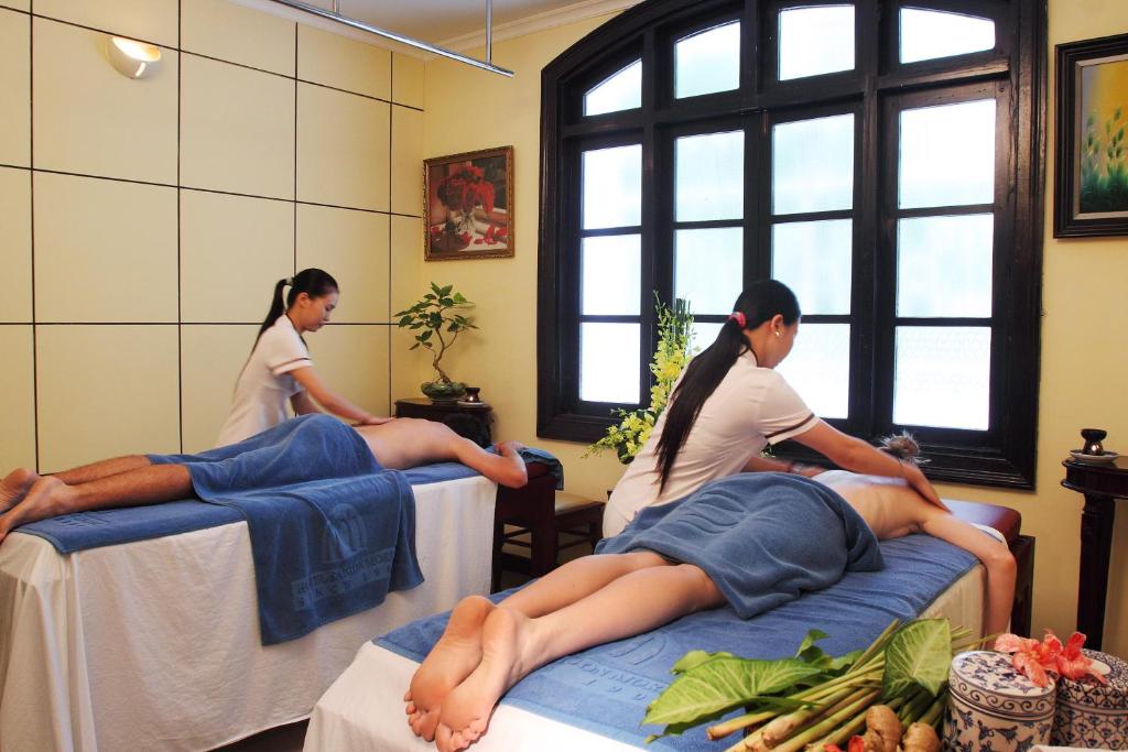 Lázně a/nebo wellness v ubytování Saigon Morin Hotel