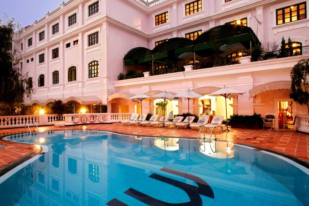 Piscina a Saigon Morin Hotel o a prop