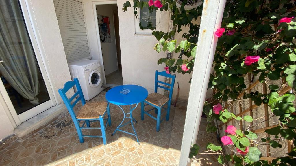 Balkón alebo terasa v ubytovaní Patras Port apartment