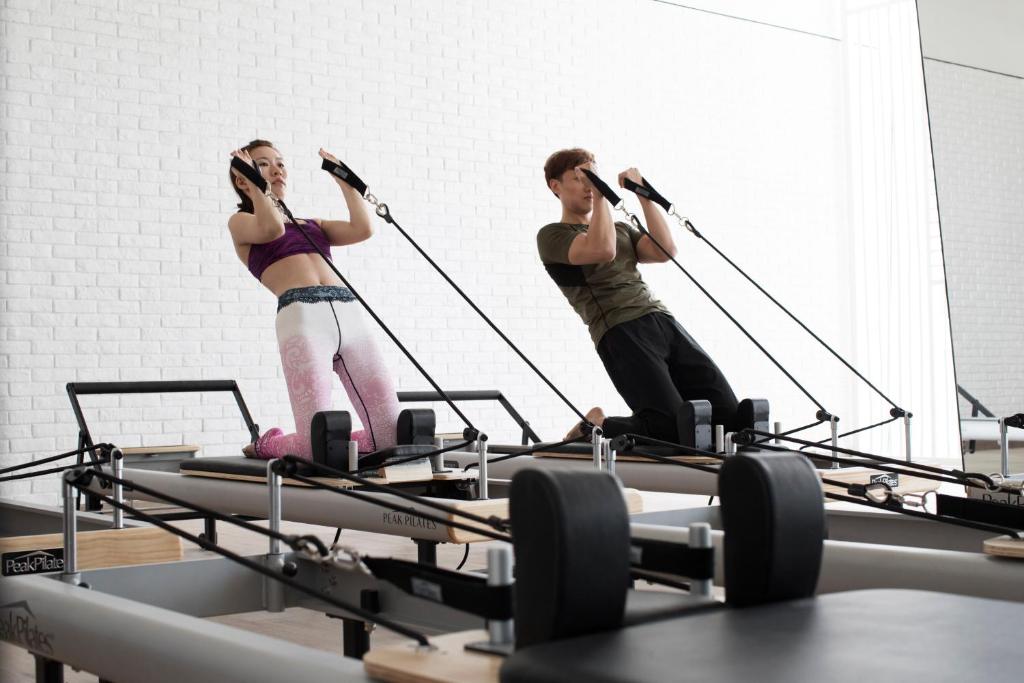 Fitness centrum a/nebo fitness zařízení v ubytování JEN Beijing by Shangri-La