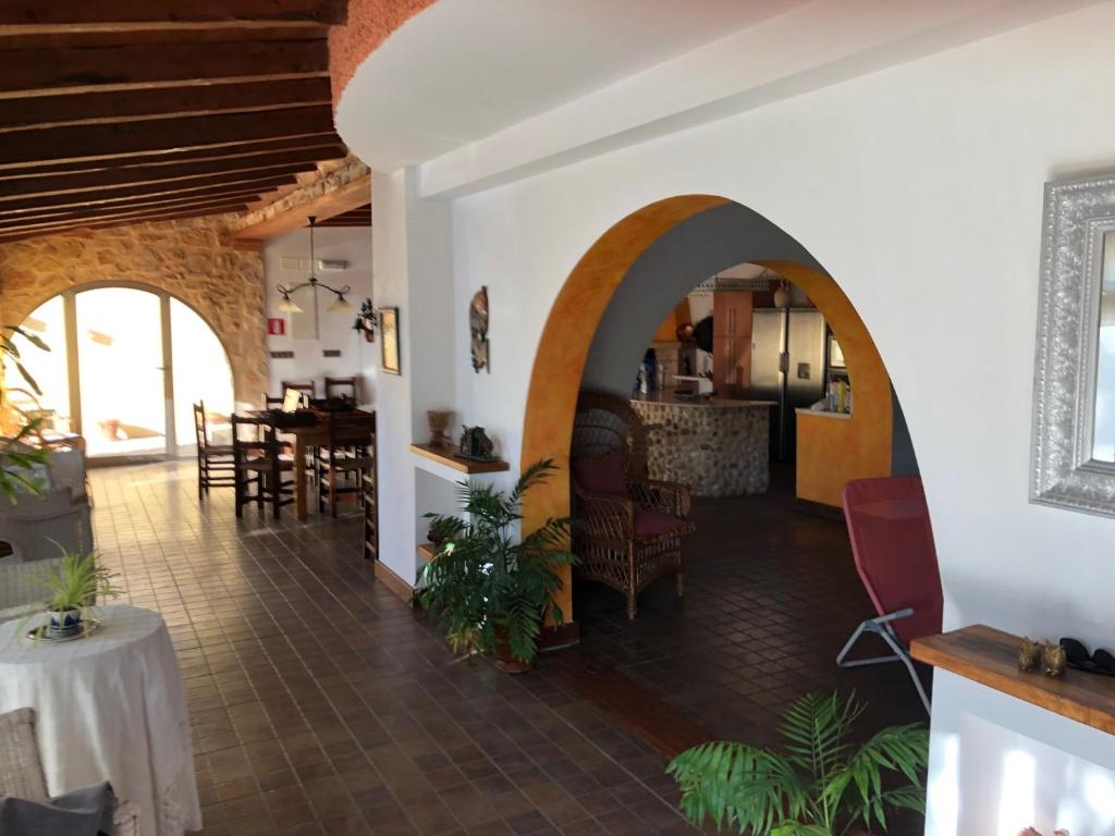 Posezení v ubytování Finca El Gavilán