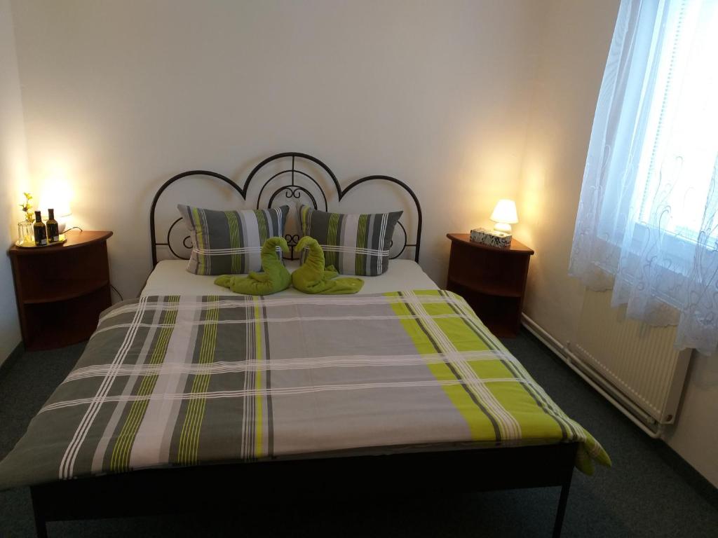 Letto o letti in una camera di U Pohody