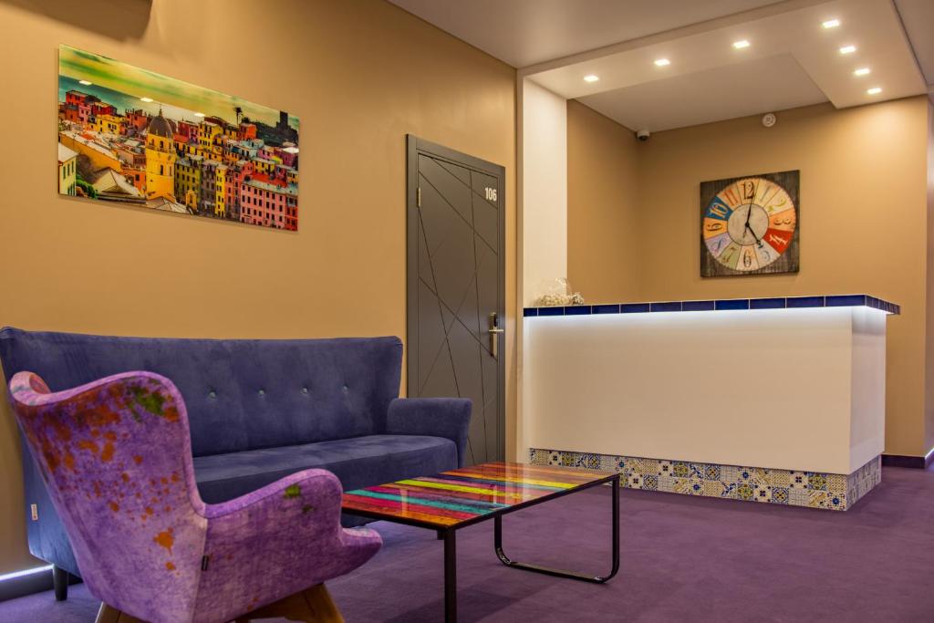 Posezení v ubytování Horizon Hotel