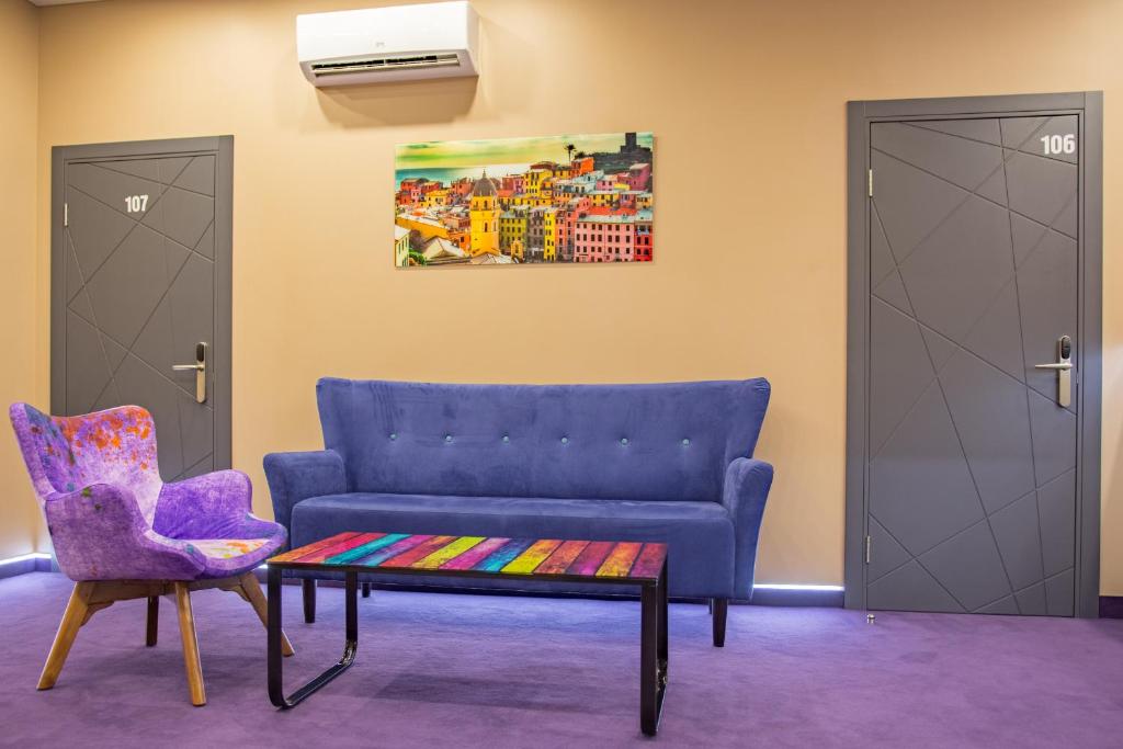 Posezení v ubytování Horizon Hotel