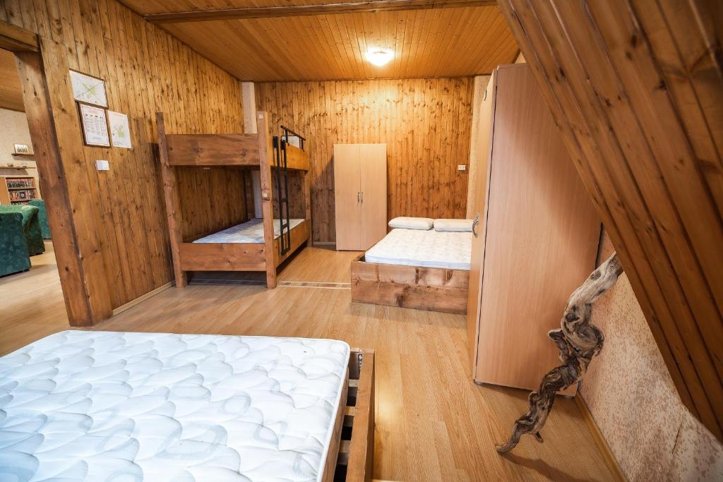 Postel nebo postele na pokoji v ubytování Hostel Paradiso