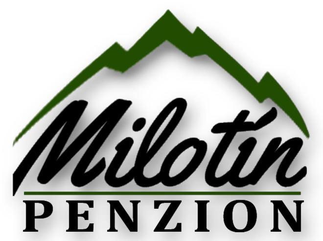 a company logo with a green arrow on it at Milotín in Zuberec