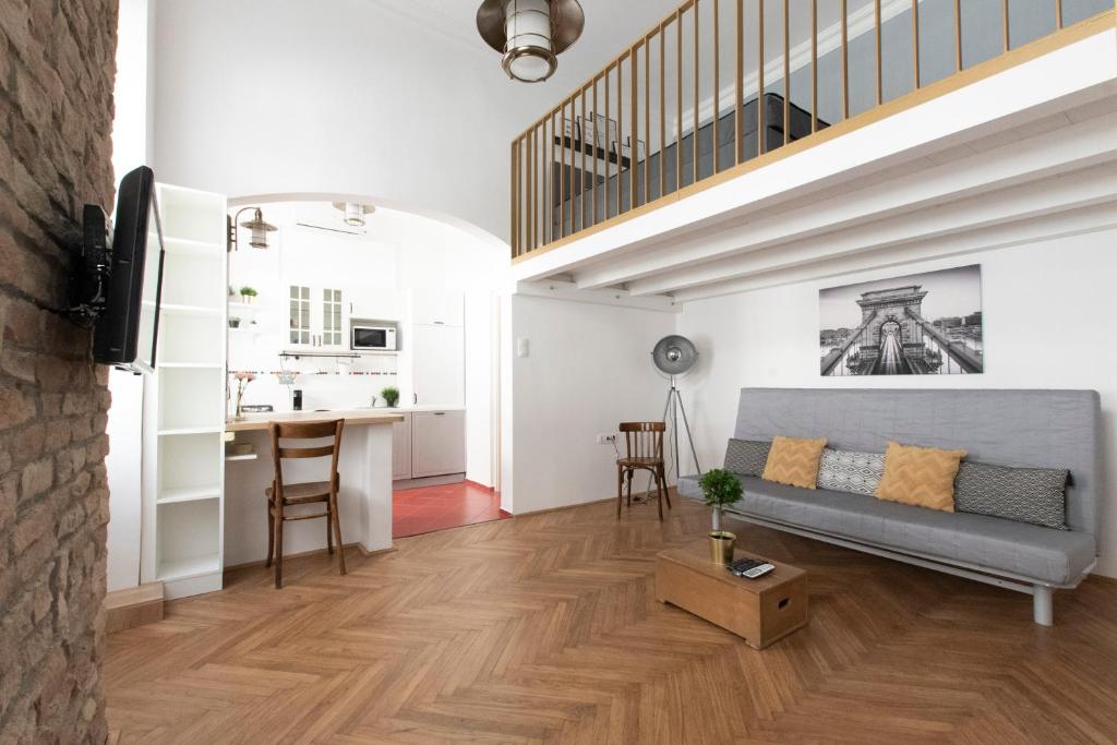 Kuchyňa alebo kuchynka v ubytovaní Standard Apartment by Hi5 - Rákóczi 23 Studio