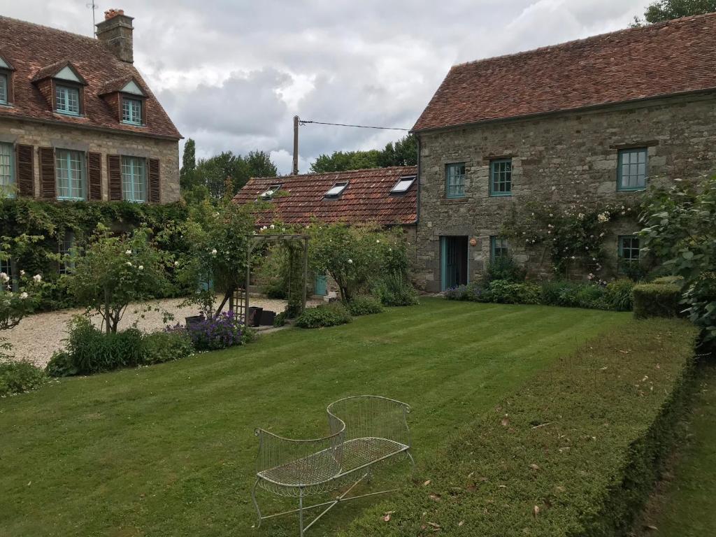 Zahrada ubytování Chambres d'Hôtes Belle Vallee