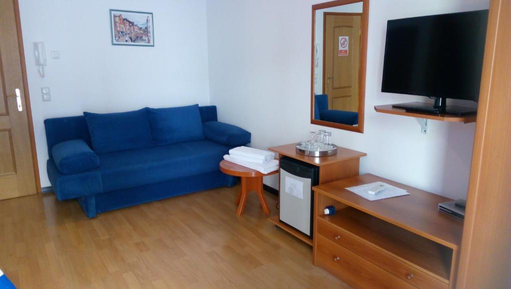 TV a/nebo společenská místnost v ubytování Villa Confort Exclusive
