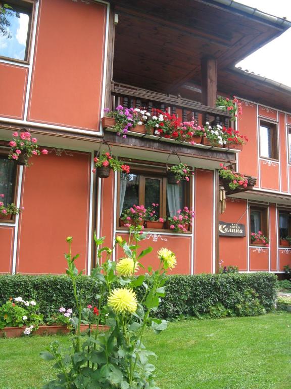 Zahrada ubytování Family Hotel Kalina