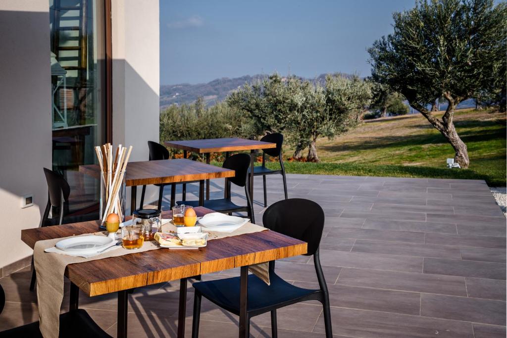 Nespecifikovaný výhled na hory nebo výhled na hory při pohledu z bed and breakfast