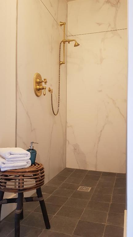 Koupelna v ubytování Hotel Au Nom De Dieu