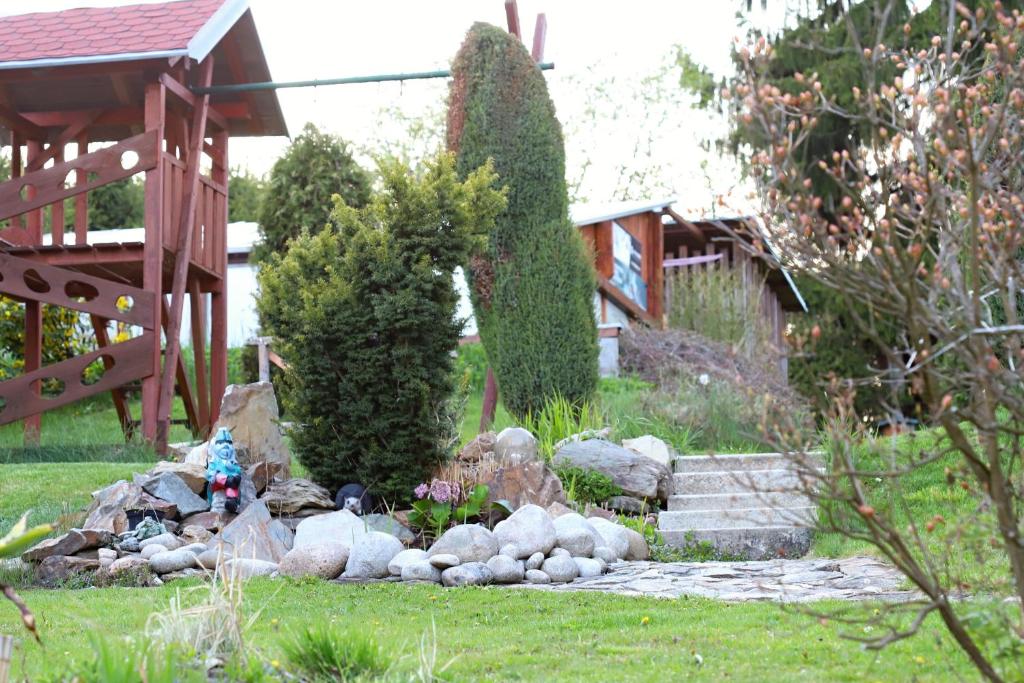 Zahrada ubytování Chalupa U studánky