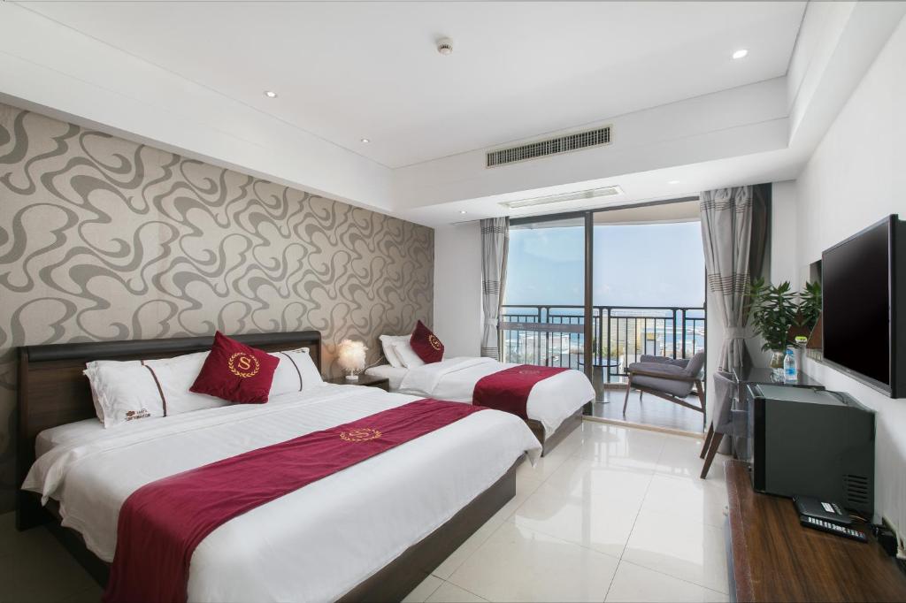 Sanya Sun and Sea Gueshouse - 家庭房