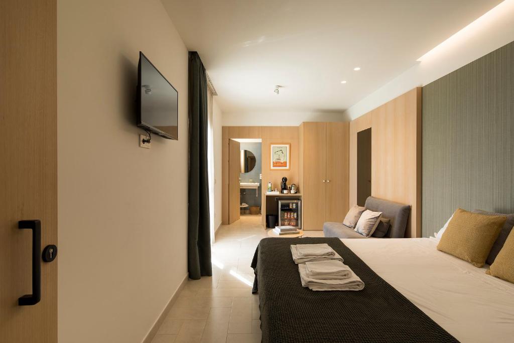 A television and/or entertainment centre at Casaenmedio