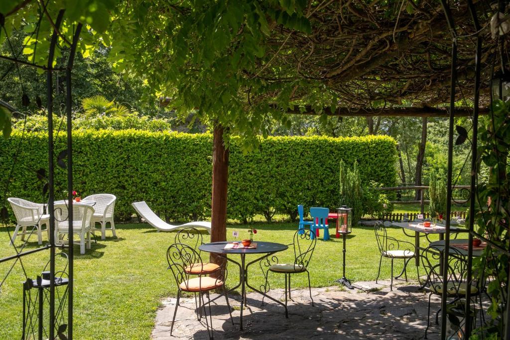 Zahrada ubytování Hotel al Ponte Antico