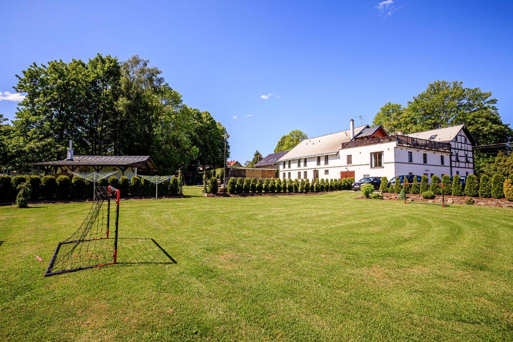 Zahrada ubytování Apartmány Jožák