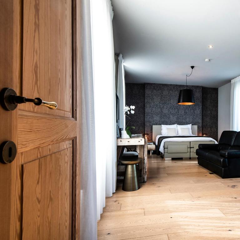 Postel nebo postele na pokoji v ubytování B&B Scheldekant