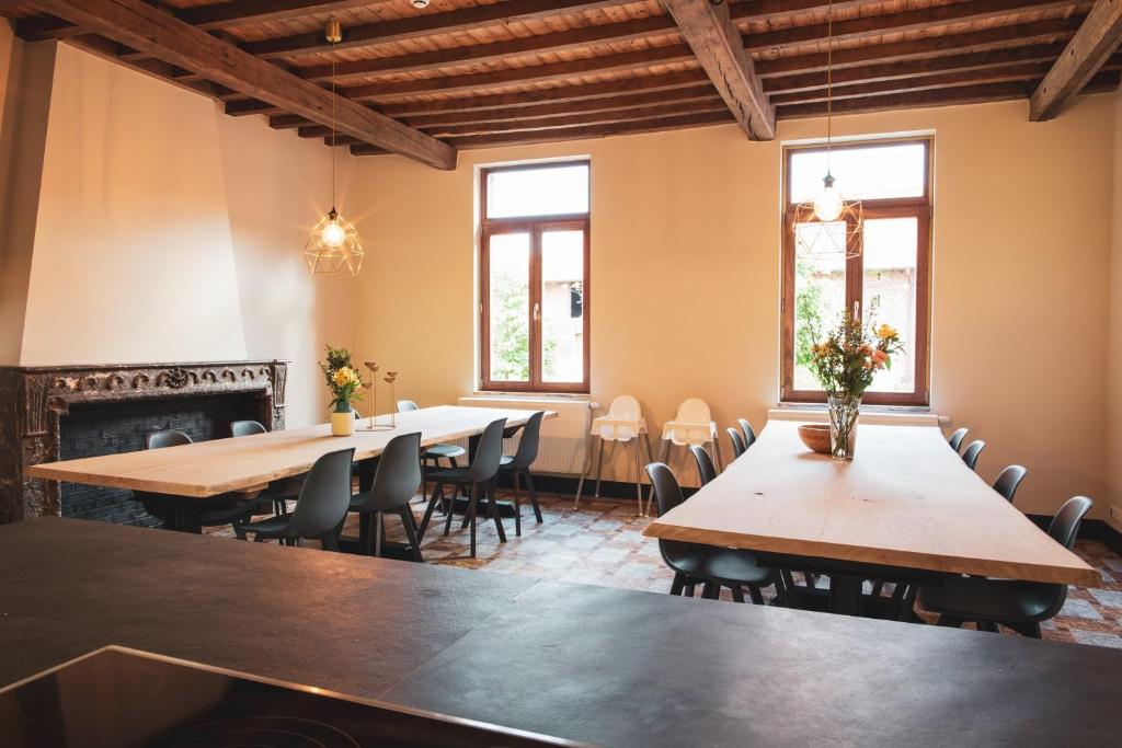 Restaurace v ubytování Sint-Jacobshoeve 2