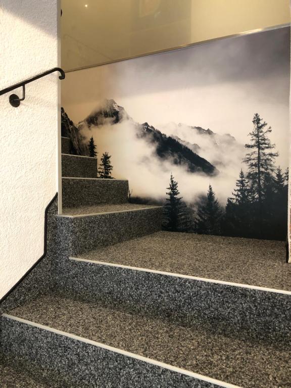 Nespecifikovaný výhled na hory nebo výhled na hory při pohledu z bed and breakfast
