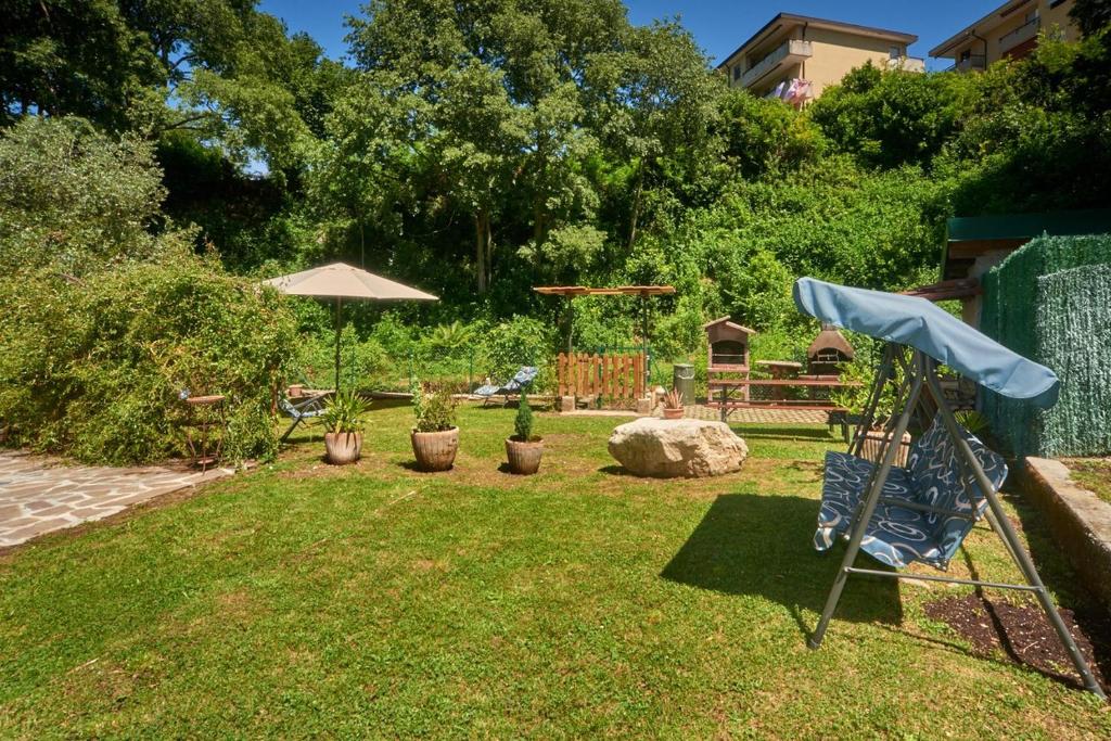 Een tuin van Casa della nonna