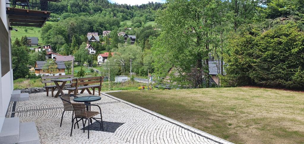 Zahrada ubytování Apartamenty pod Czyrną