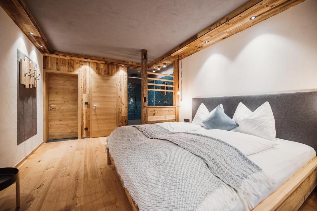 Postel nebo postele na pokoji v ubytování Gästehaus Richter